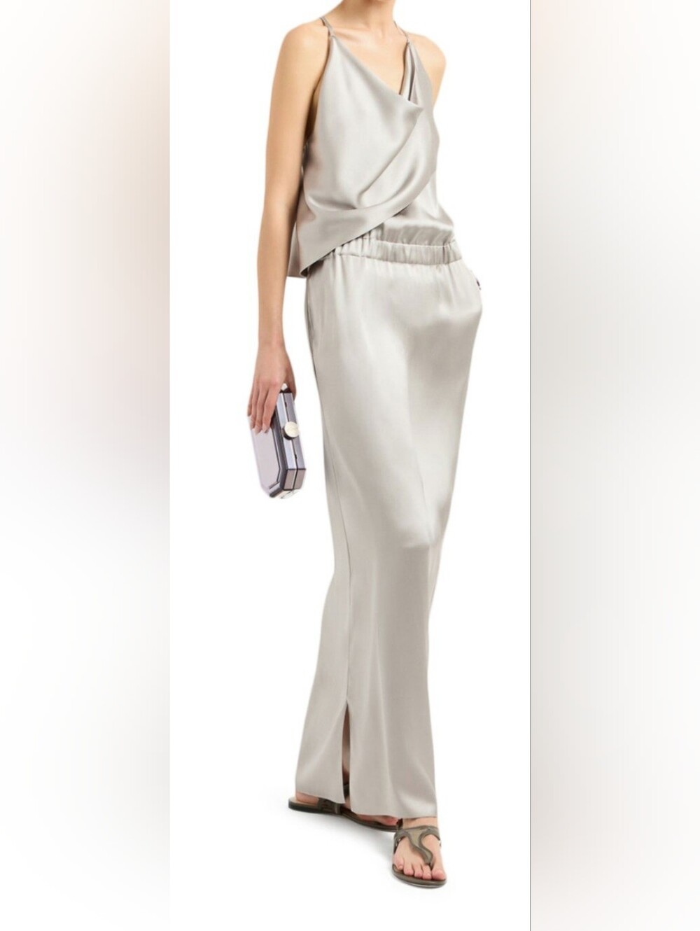 Giorgio Armani Silk Long Dress